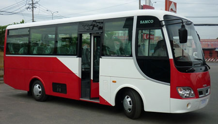 cho thuê xe 35 chỗ samco